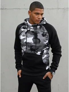 Pánská světle šedá mikina Dstreet BX5487