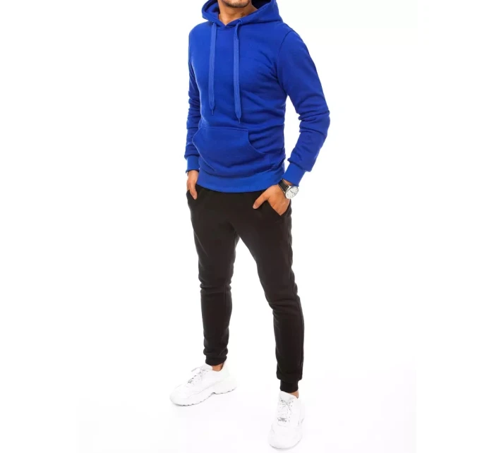 Pánská modročerná tepláková souprava Dstreet AX0629 Pánská modročerná tepláková souprava Dstreet AX0629