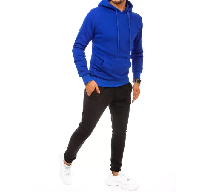 Pánská modročerná tepláková souprava Dstreet AX0629 Pánská modročerná tepláková souprava Dstreet AX0629