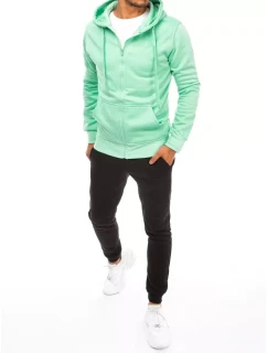 Pánská mátová a černá tepláková souprava Dstreet AX0654