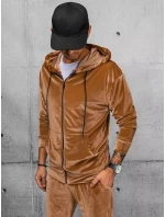 Pánská velurová mikina Dstreet BX5542 Pánská velurová mikina Dstreet BX5542