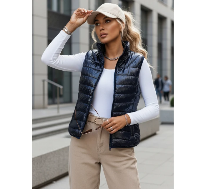 Kamizelka damska WIANO granatowa FashionStreet TY3551 Kamizelka damska WIANO granatowa FashionStreet TY3551