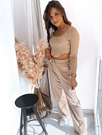 Dámský komplet EMILIO light beige FashionStreet AY0857