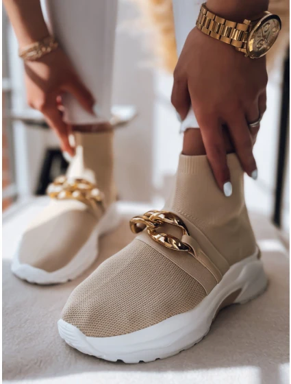 Dámské boty ELISA beige Dstreet ZY0280 Dámské boty ELISA beige Dstreet ZY0280