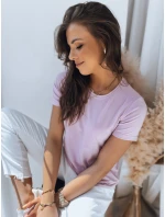 MAYLA dámské tričko fialové Dstreet RY2209