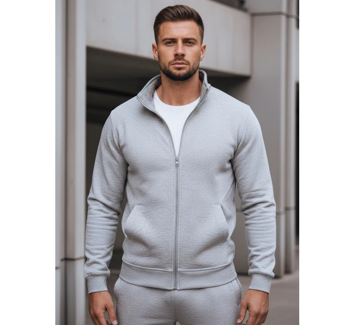 FashionStreet pánské světle šedé tepláky AX0732 FashionStreet pánské světle šedé tepláky AX0732