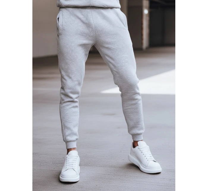 FashionStreet pánské světle šedé tepláky AX0732 FashionStreet pánské světle šedé tepláky AX0732