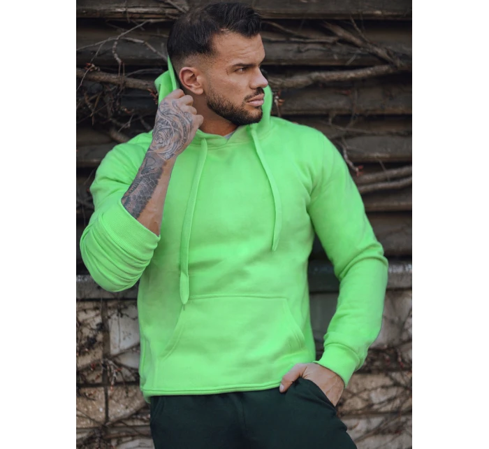 Pánská zeleno-černá tepláková souprava Dstreet AX0747 Pánská zeleno-černá tepláková souprava Dstreet AX0747