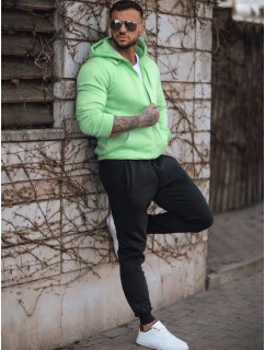 Pánská mátová a černá tepláková souprava Dstreet AX0752