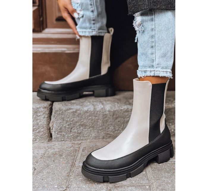 Dámské boty FROSTFALL beige Dstreet ZY0355 Dámské boty FROSTFALL beige Dstreet ZY0355