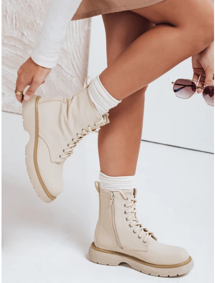 Dámské boty MOONSTONE beige Dstreet ZY0367 Dámské boty MOONSTONE beige Dstreet ZY0367