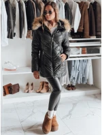 Dámská prošívaná zimní bunda SOLARIS černá Dstreet TY4007