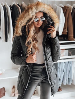 Dámská prošívaná zimní bunda SOLARIS černá Dstreet TY4007