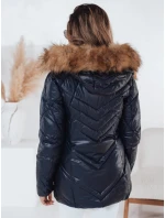 Dámská prošívaná zimní bunda SOLARIS navy blue Dstreet TY4009