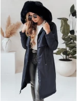 Dámská zimní bunda parka LUSTER navy blue Dstreet TY4018 Dámská zimní bunda parka LUSTER navy blue Dstreet TY4018