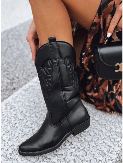 Dámské boty COZY black Dstreet ZY0414 Dámské boty COZY black Dstreet ZY0414