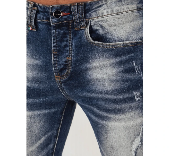 Pánské modré džínové kalhoty Dstreet UX4154 Pánské modré džínové kalhoty Dstreet UX4154