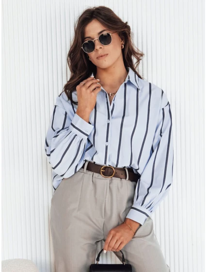 Dámské modré tričko TENESI Dstreet DY0378 Dámské modré tričko TENESI Dstreet DY0378