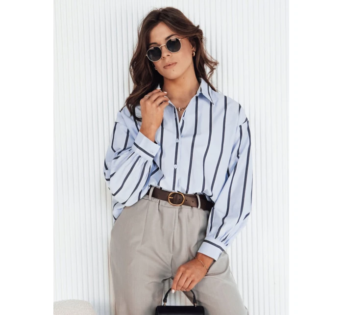 Dámské modré tričko TENESI Dstreet DY0378 Dámské modré tričko TENESI Dstreet DY0378