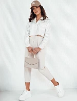 Dámské kalhoty BAFROT béžové FashionStreet UY1889