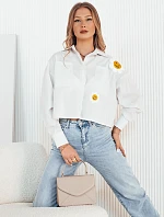 Dámské krátké tričko MISUN šedé FashionStreet DY0409
