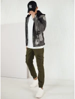 Pánské bojové kalhoty zelené Dstreet UX4178 Pánské bojové kalhoty zelené Dstreet UX4178