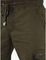 Pánské bojové kalhoty zelené Dstreet UX4178 Pánské bojové kalhoty zelené Dstreet UX4178