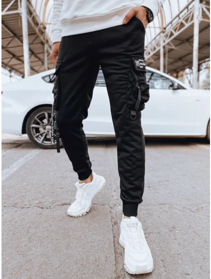 Pánské bojové kalhoty černé Dstreet UX4203 Pánské bojové kalhoty černé Dstreet UX4203