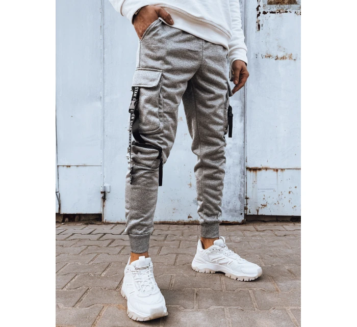 Pánské bojové kalhoty šedé Dstreet UX4204 Pánské bojové kalhoty šedé Dstreet UX4204
