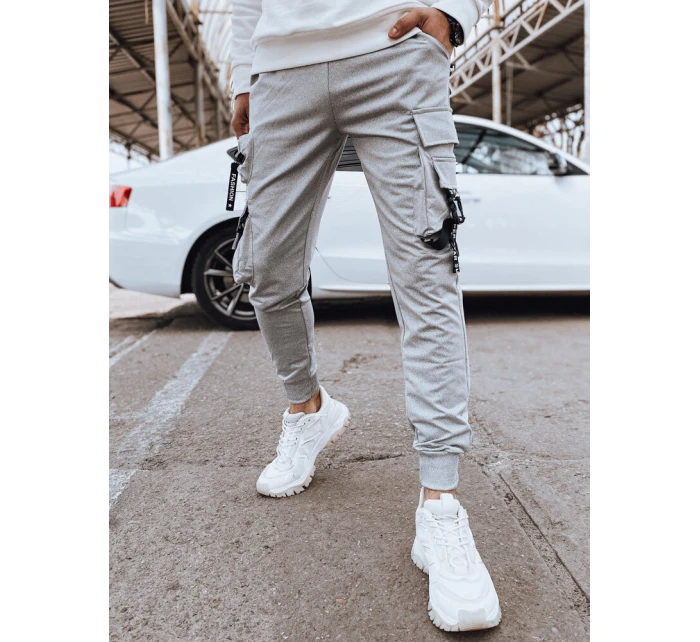 Pánské bojové kalhoty šedé Dstreet UX4215 Pánské bojové kalhoty šedé Dstreet UX4215