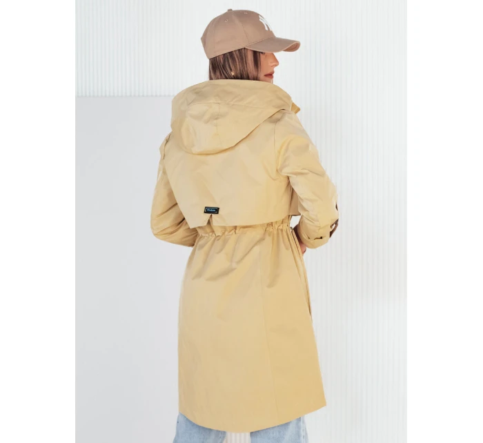 Dámská přechodná bunda parka butter TILSON Dstreet TY4193 Dámská přechodná bunda parka butter TILSON Dstreet TY4193