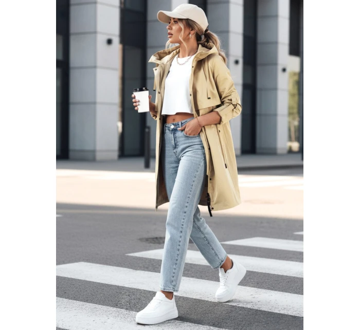 Dámská přechodná bunda parka butter NOCITO Dstreet TY4199 Dámská přechodná bunda parka butter NOCITO Dstreet TY4199