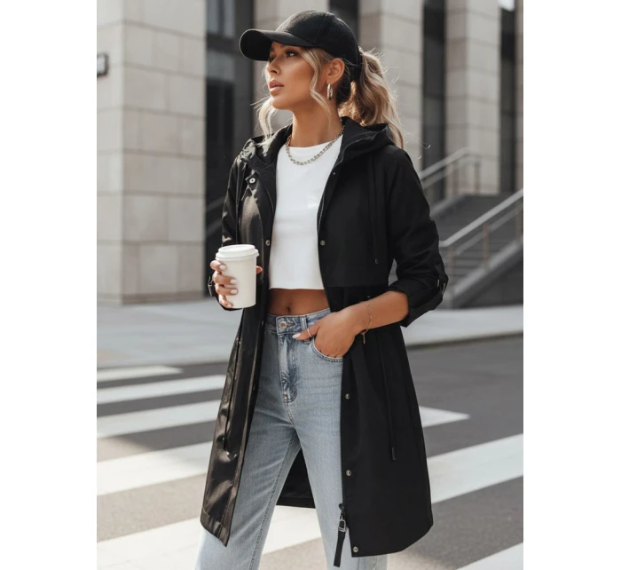 Dámská přechodná bunda parka černá NOCITO Dstreet TY4203 Dámská přechodná bunda parka černá NOCITO Dstreet TY4203