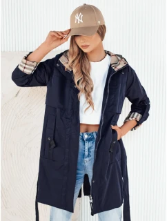 Dámská přechodná bunda parka CIVIT navy blue Dstreet TY4211