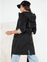 Dámská přechodná bunda parka CIVIT černá Dstreet TY4212 Dámská přechodná bunda parka CIVIT černá Dstreet TY4212