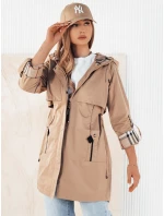 Dámská přechodná bunda VERDU béžová Dstreet TY4224 Dámská přechodná bunda VERDU béžová Dstreet TY4224