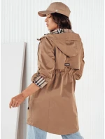 Dámská přechodná bunda VERDU béžová Dstreet TY4225