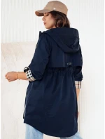 Dámská přechodná bunda parka VERDU navy blue Dstreet TY4227