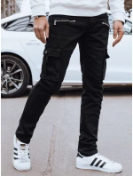 Pánské bojové kalhoty černé Dstreet UX4237