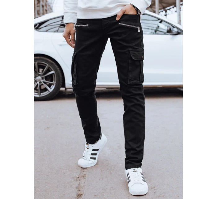 Pánské bojové kalhoty černé Dstreet UX4237 Pánské bojové kalhoty černé Dstreet UX4237
