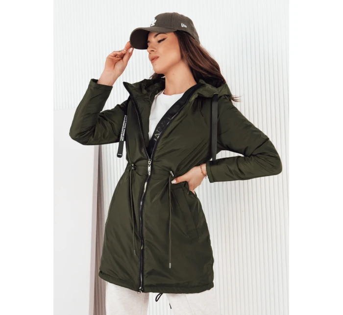 Dámská přechodná bunda VERCHA zelená Dstreet TY4260 Dámská přechodná bunda VERCHA zelená Dstreet TY4260
