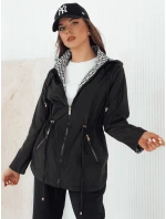 Dámská bunda parka BEGET černá Dstreet TY4264 Dámská bunda parka BEGET černá Dstreet TY4264