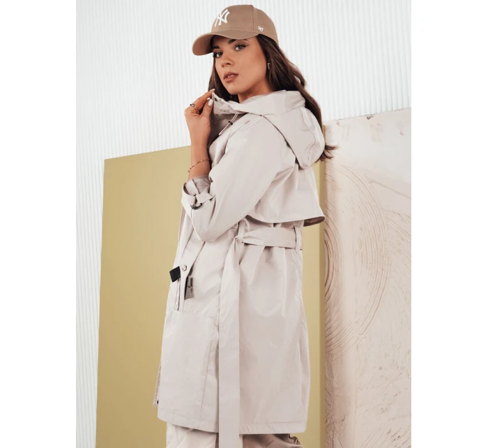 Dámská přechodná bunda parka NOLES šedá Dstreet TY4279 Dámská přechodná bunda parka NOLES šedá Dstreet TY4279