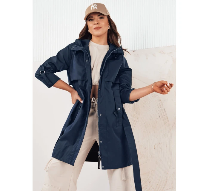 Dámská přechodná bunda parka NOLES navy blue Dstreet TY4281 Dámská přechodná bunda parka NOLES navy blue Dstreet TY4281