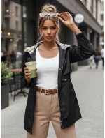 Dámská přechodná bunda parka MOZA černá FashionStreet TY4285