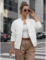 Dámská bunda QUESI ecru FashionStreet TY4293