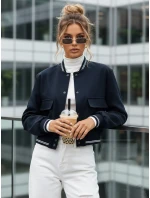 Dámská tmavě modrá bunda Dstreet model 21975250 - FashionStreet