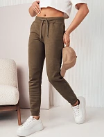 Dámské tepláky VELARA hnědé FashionStreet UY2019