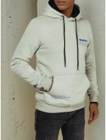 Pánská olivová mikina s kapucí Dstreet BX5683 Pánská olivová mikina s kapucí Dstreet BX5683