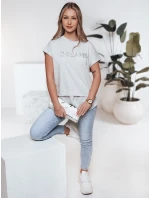 Dámské pistáciové tričko DREAMY Dstreet RY2520 Dámské pistáciové tričko DREAMY Dstreet RY2520